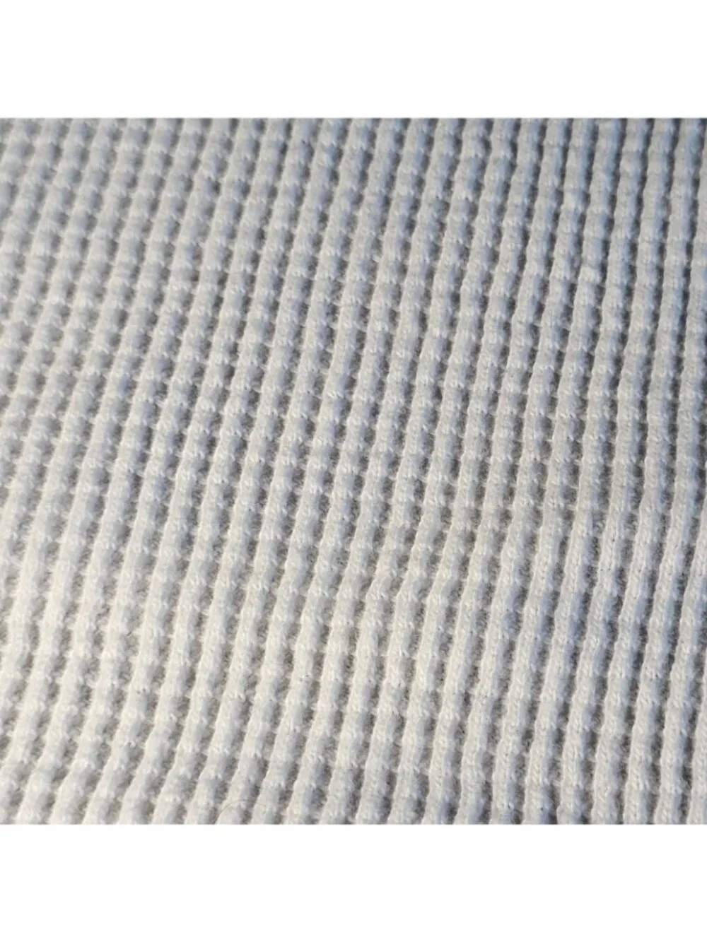 White‎ Baby Blanket Waffle Weave Thermal Classic Cotton Unisex